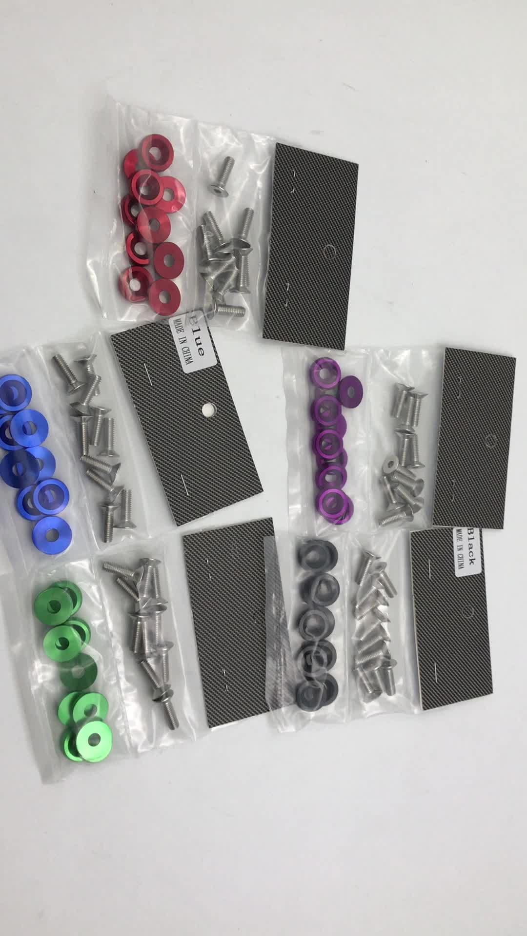 Aluminum M6*20 Neo Chrome Chamfered Fender Washers Buy Tapered Design