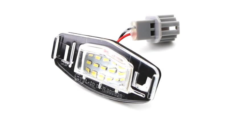 AUXITO LED License Plate Lights For Honda Accord Sedan 4-Door (2003-2017) - 6000K White, 2 Set