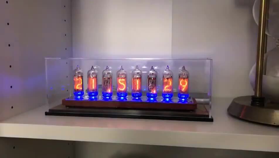 Steins Gate Destiny Stone Gate World Line Changer Glow tube Clock