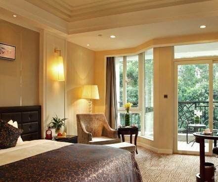 Senior Garden View Great Bed Room of the Putian Hyatt Hotel