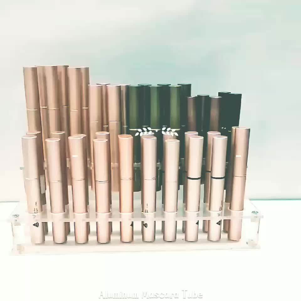 China Supplier Empty Plastic 12ml Lovely Shiny Purple Cosmetic Eyelash