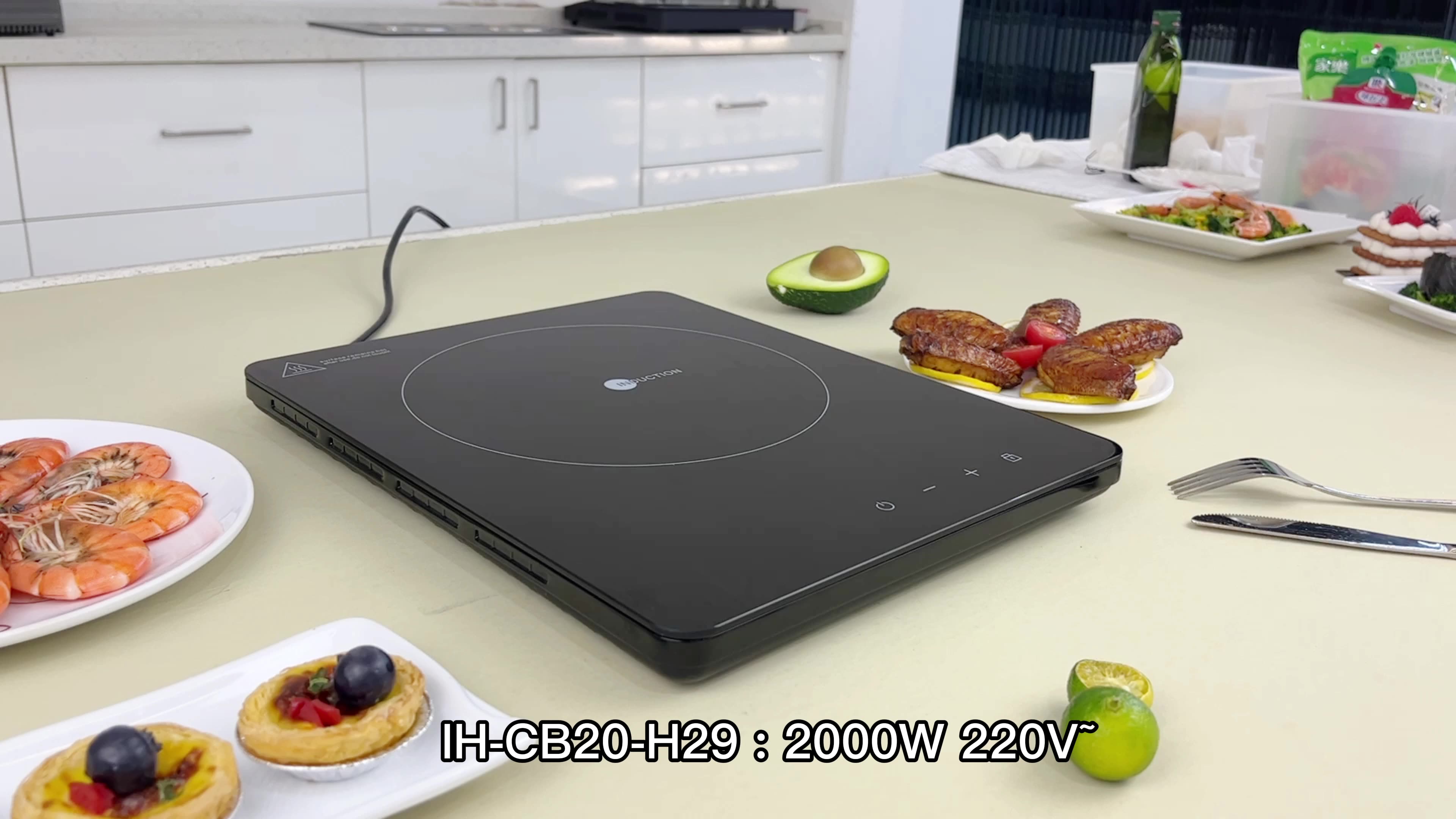 High Quality Induction Hob 220v Touch Induction Stove Slim Cooktop