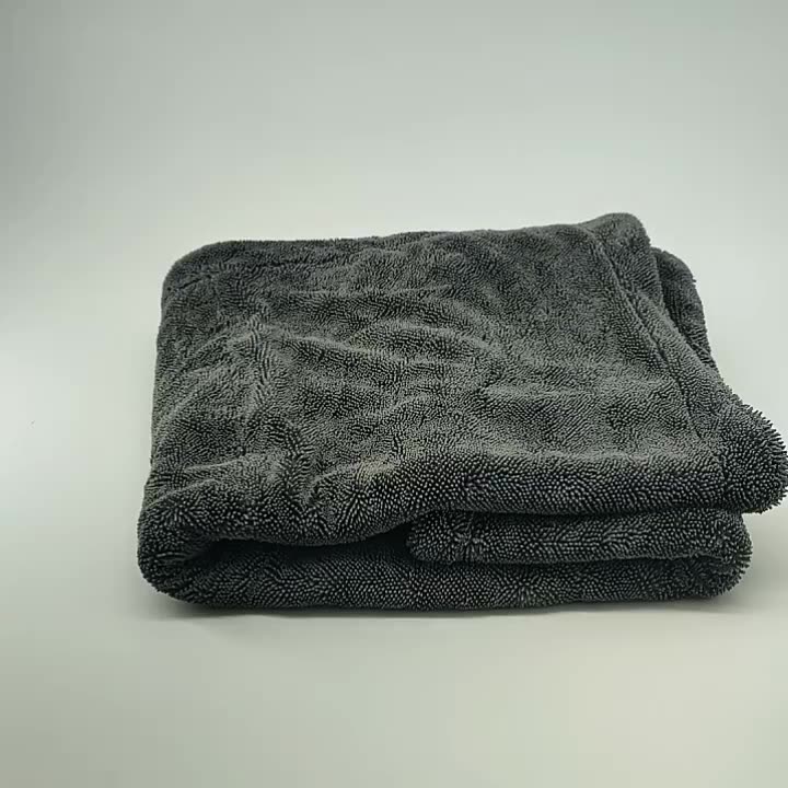 Microfiber 70 X 90 Cm Car Drying Towel Gsm 1400 Detailing 1500gsm 1600