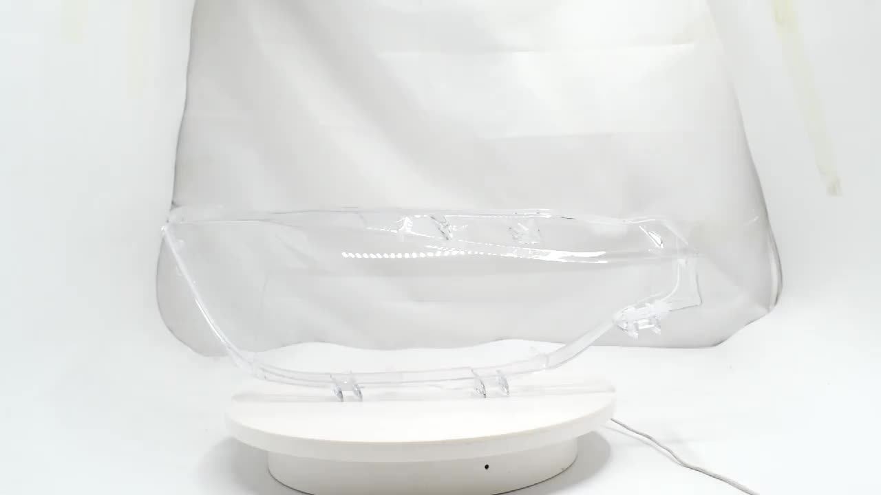 Auto Lighting System Transparent Headlight Lampshade Housing Plastics