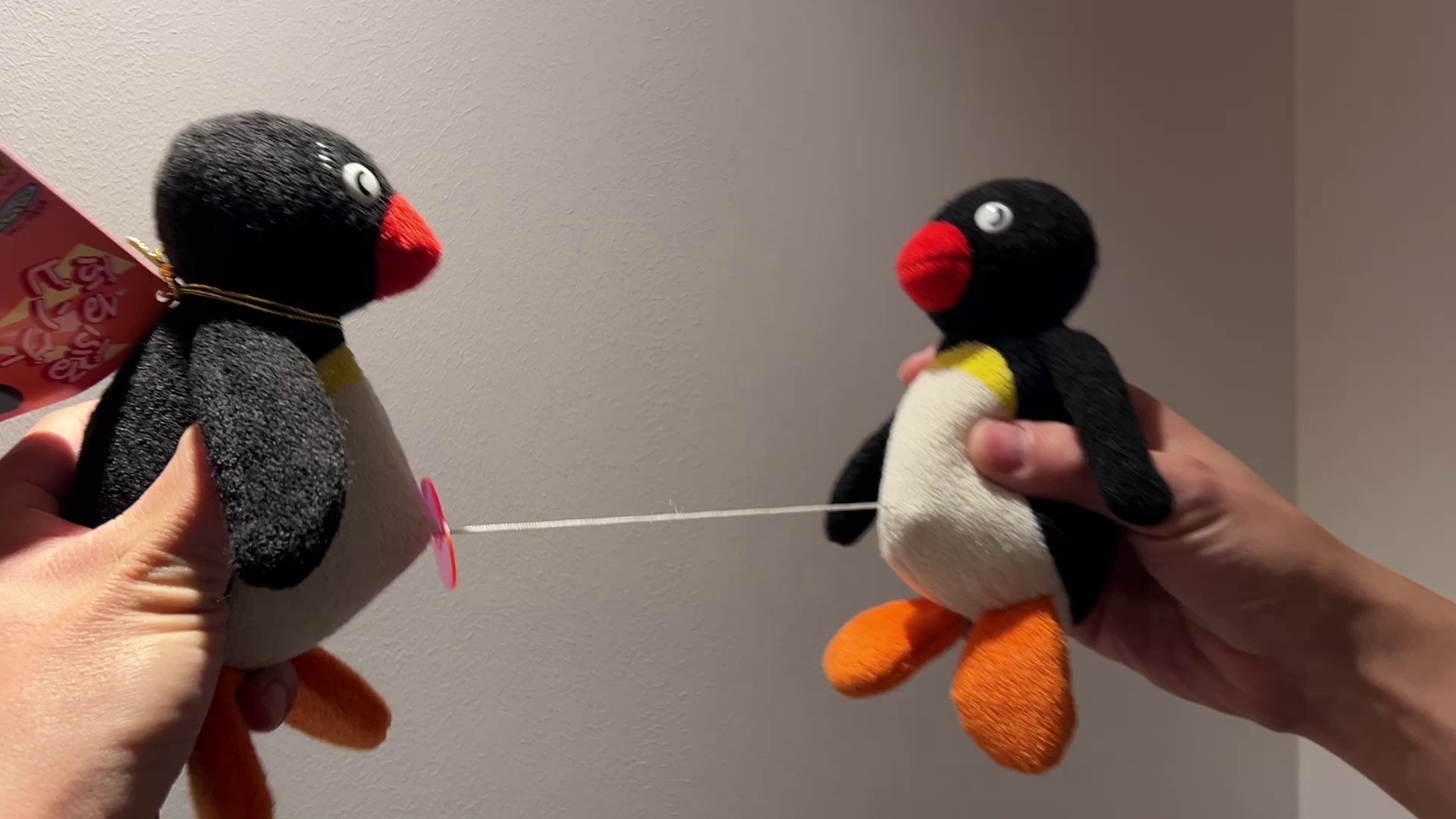 日单pingu企鹅家族超可爱kiss贴贴拉震毛绒玩具公仔测评！_动漫毛绒_淘宝游戏网