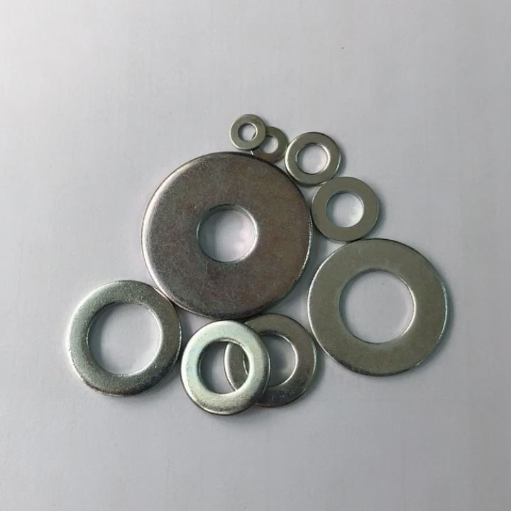 Flat Ring Custom Thickness Flat Round Washer Stainless Steel Metal