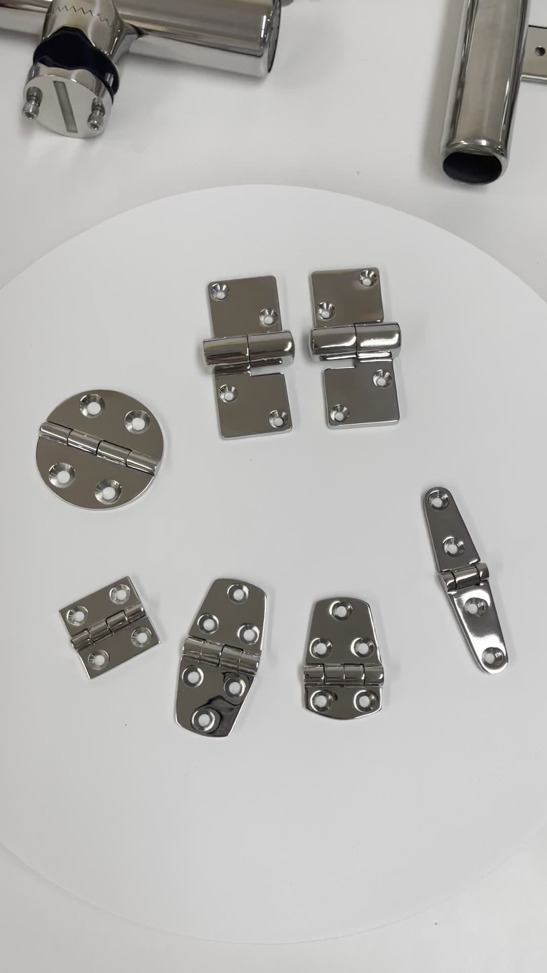 316 Stainless Steel Marine Hinges And Latches Door Hatch Boat Casting Hinge Stainless Steel Boat