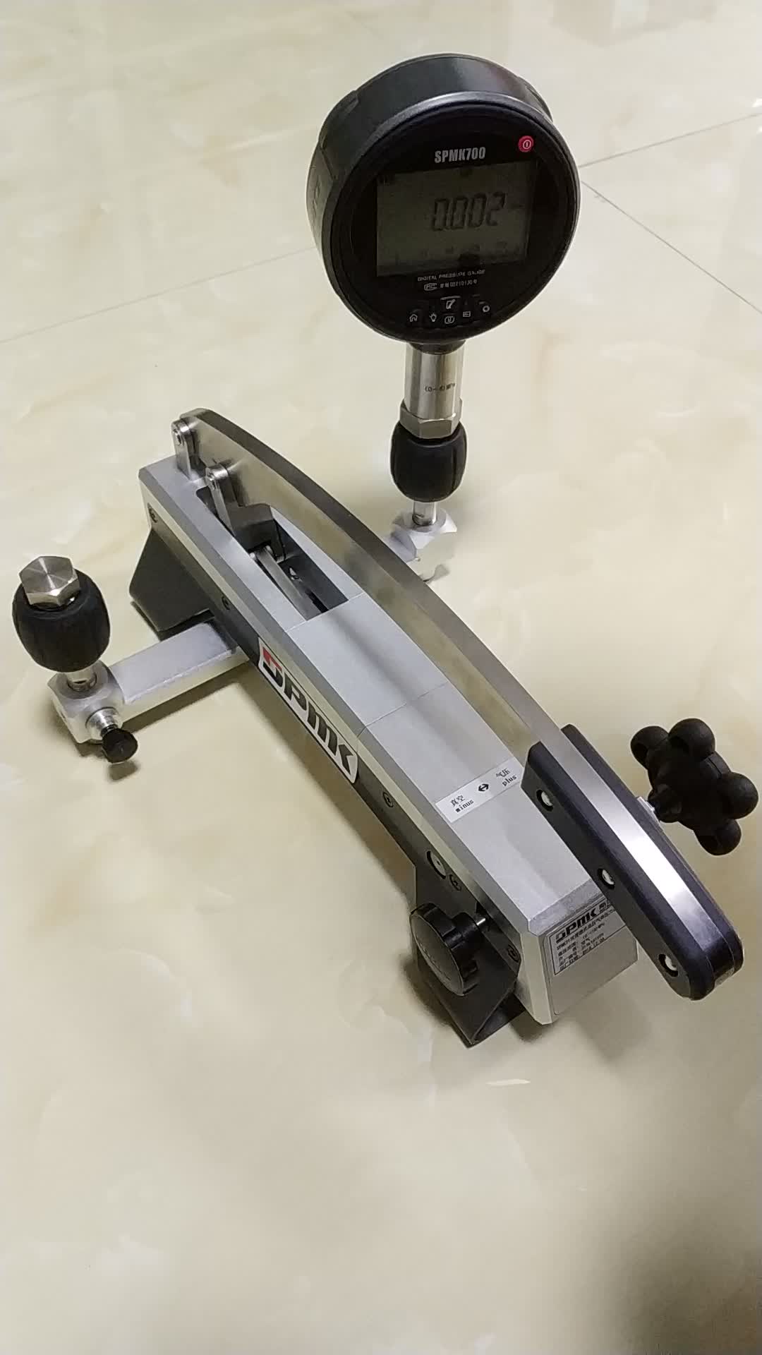 pneumatic pressure gauge comparator, View pressure comparator, SPMK