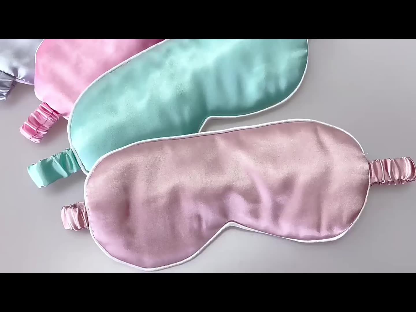 Wholesale High Quality Silk Satin Sleeping Mask Eye Mask For Sleeping