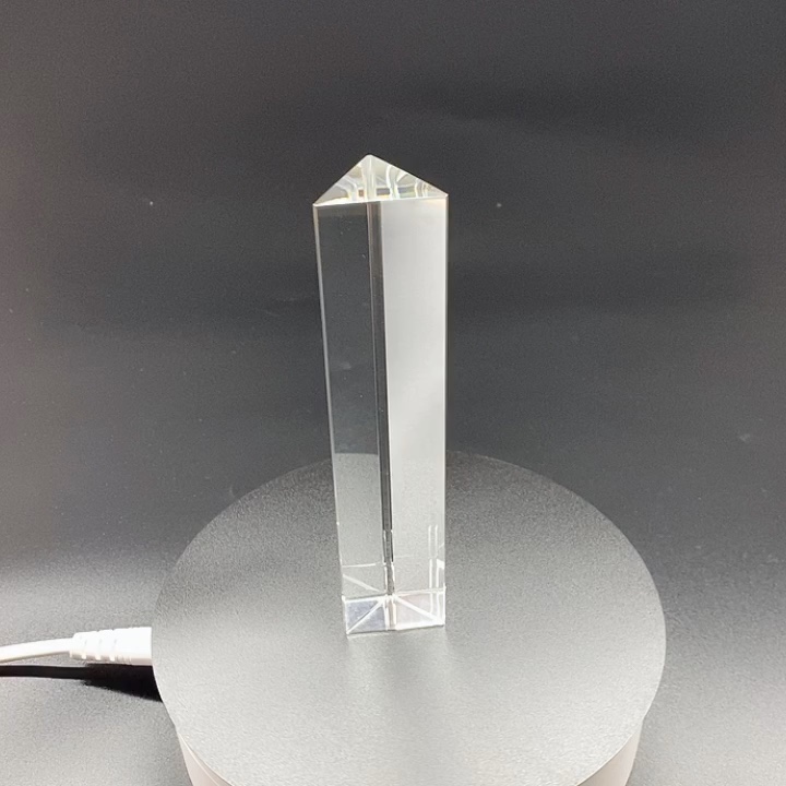 K9 Glass Triangle Crystal Prism For Chandelier Buy Triangle Crystal