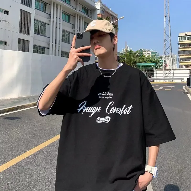 Brand summer fashionable trend short sleeve T-shirt