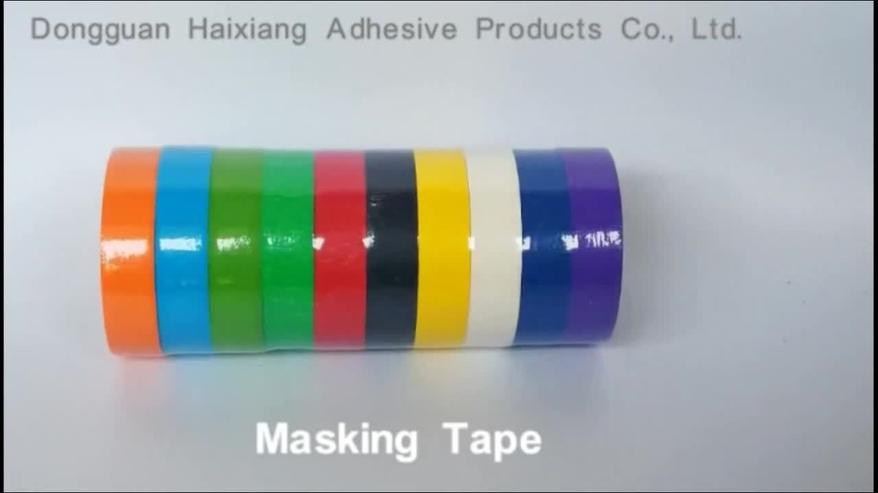Single Sided Blue Painters Masking Tape For Amazon Market,Custom Label