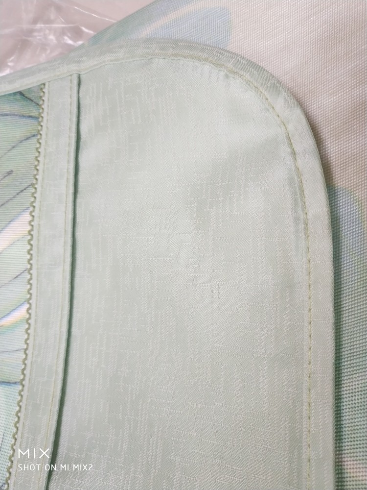 水星家纺印花冰丝席三件套