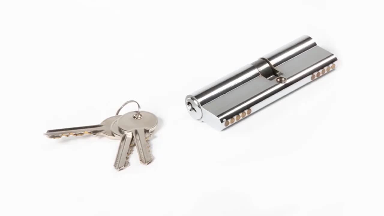 1k2063 Single Open With Thumb Knob General Master Key Lock Cylinder