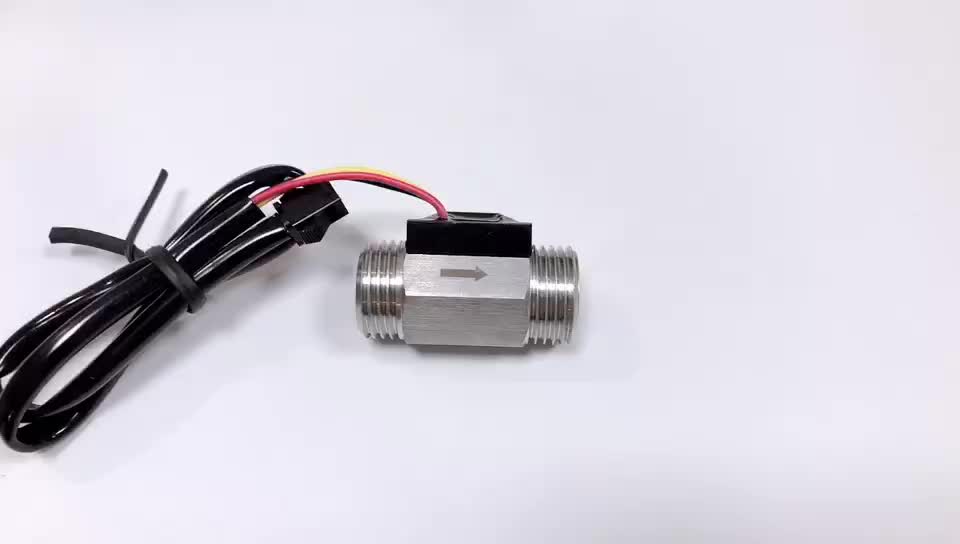 Bsp 1/2" Npt Stainless Steel Male Threads Dn15 Sensor Flow Water