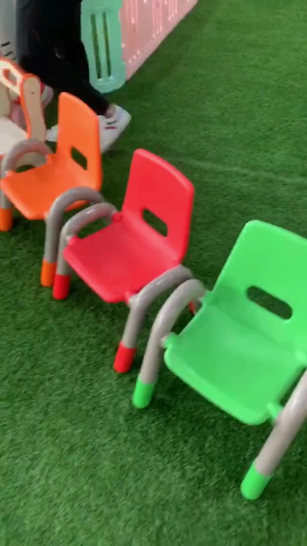 Custom Plastic Colorful Kids Classroom Party Chairs And Tables For Kids