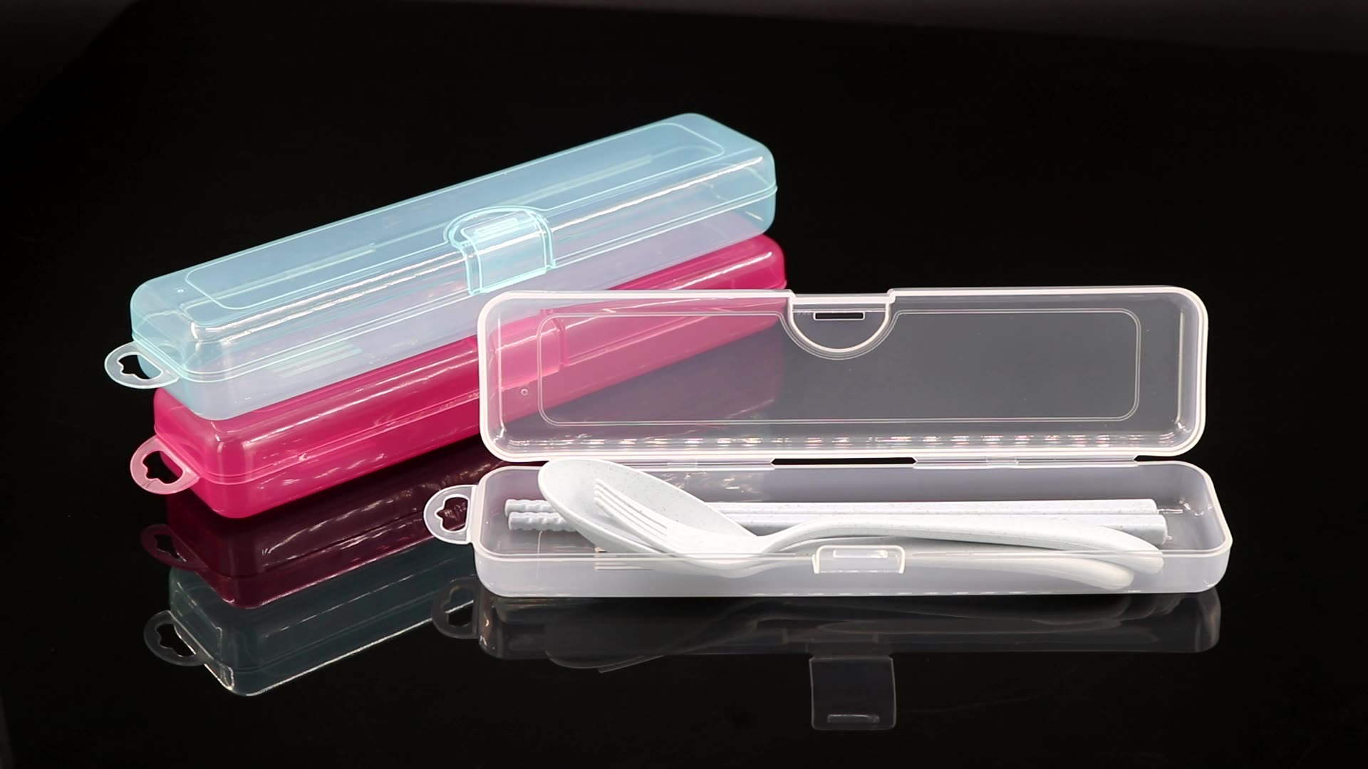 Free Sample Custom Oem Odm Tableware Box For Metal Straws Spoon Fork