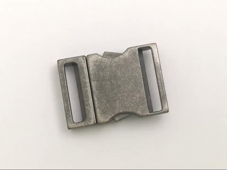 Custom Quick Release Seat Belt Slide Accessories Bags Metal Buckle
