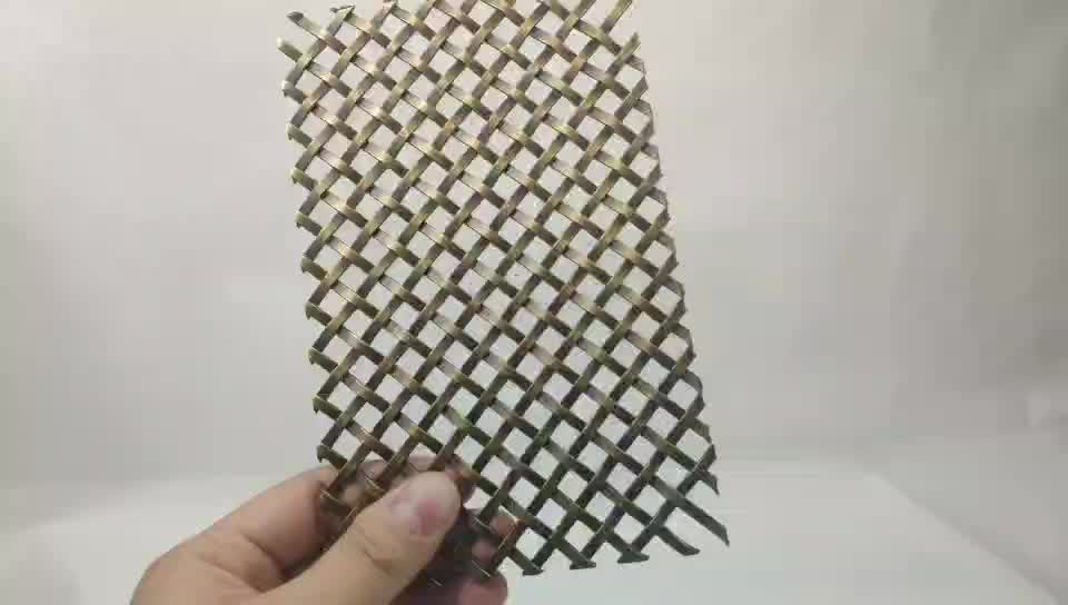 Stainless Steel Decorative Woven Wire Mesh For Insert Buy