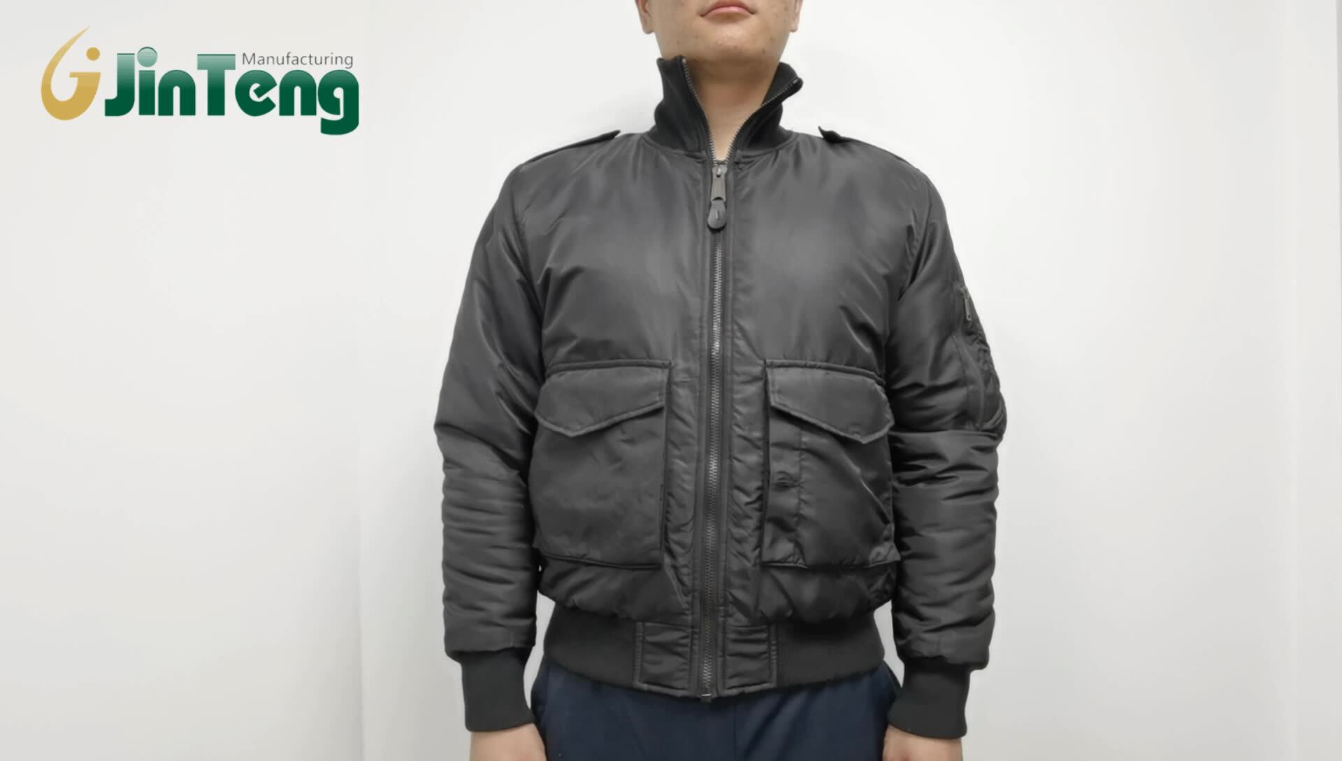 jaqueta bomber reversível