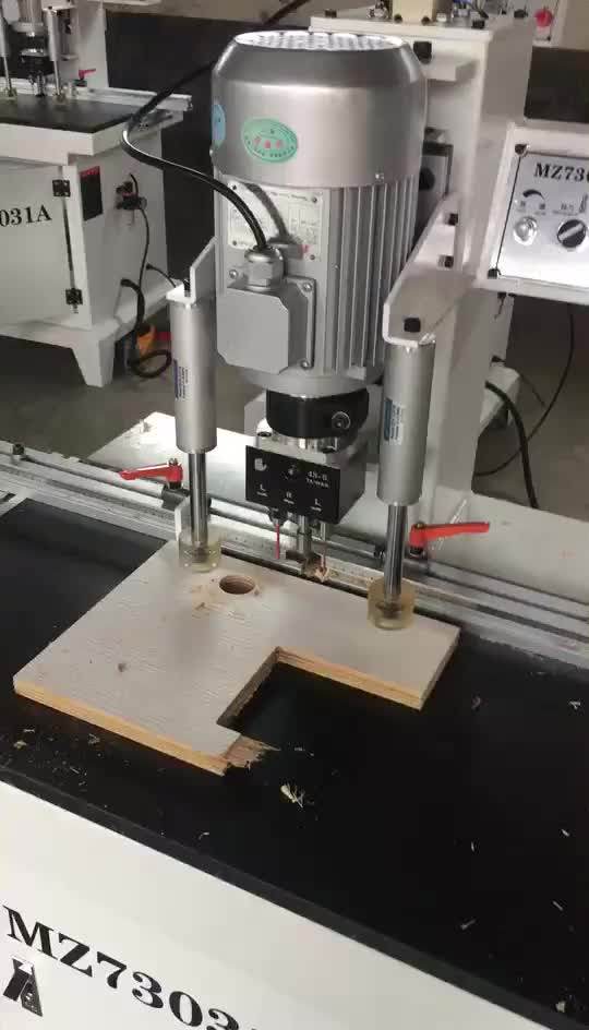 Obt73032 Vertical Hinge Hole Drilling Machine With Two Head