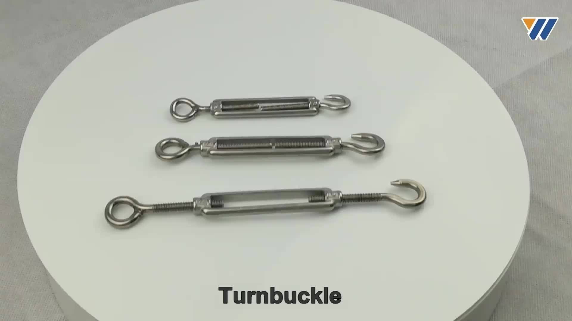 Wholesale High Strength Heavy Duty Stainless Steel Cable Turnbuckles