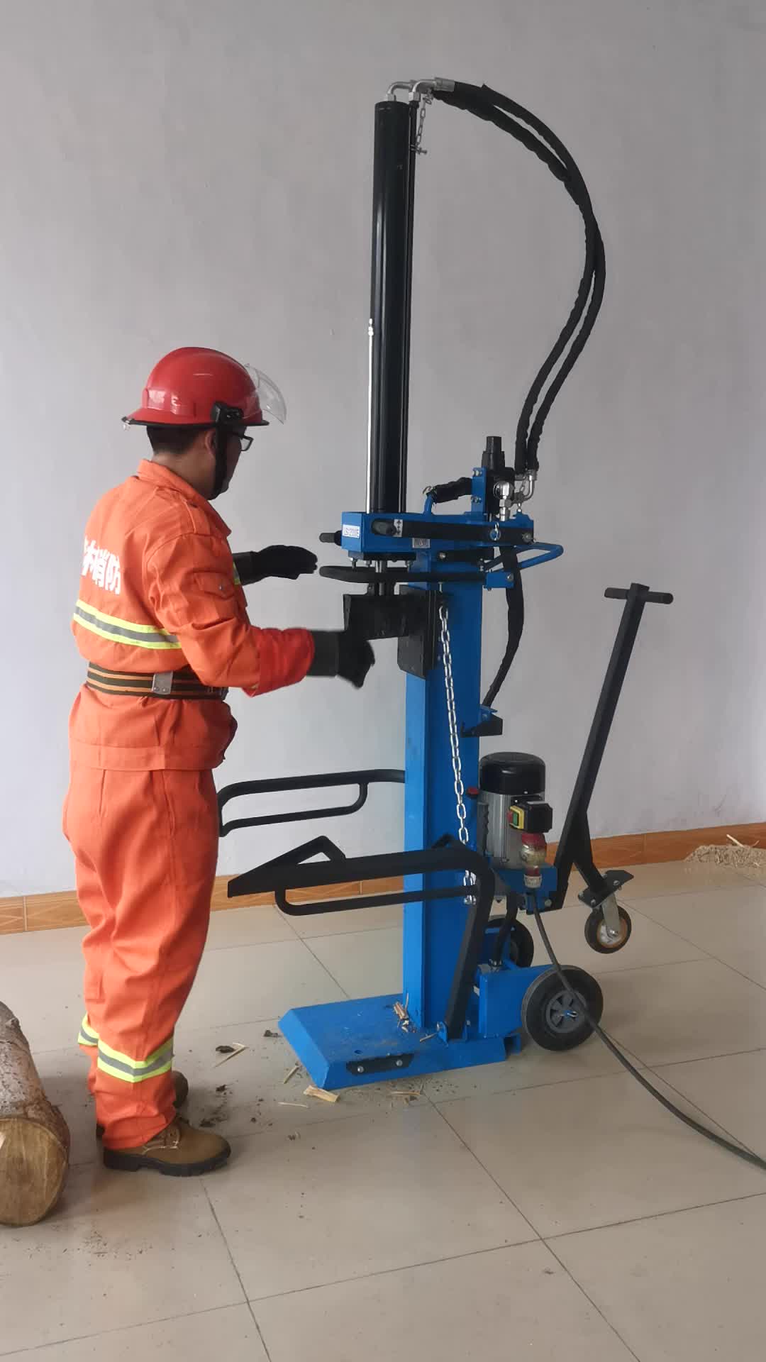 Chinese Best Selling Hydraulic Electric Log Splitter Wood Splitter