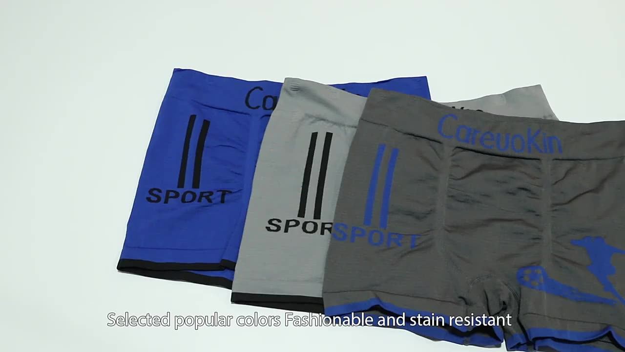 Uokin B0090 Custom Mens 90 Polyamide 10 Spandex Boxers Briefs Underwear