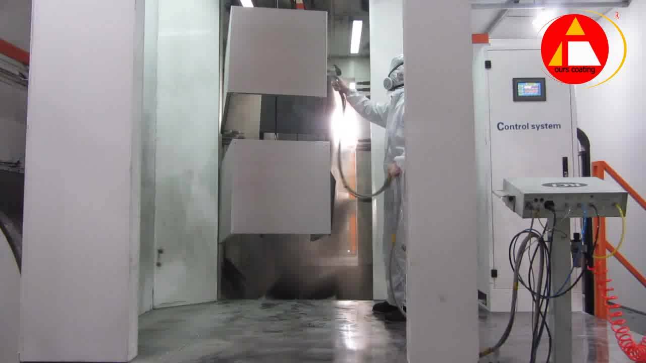 Auto Guns Powder Coat Booth Powder Coating Furnace Paint Booth Metal