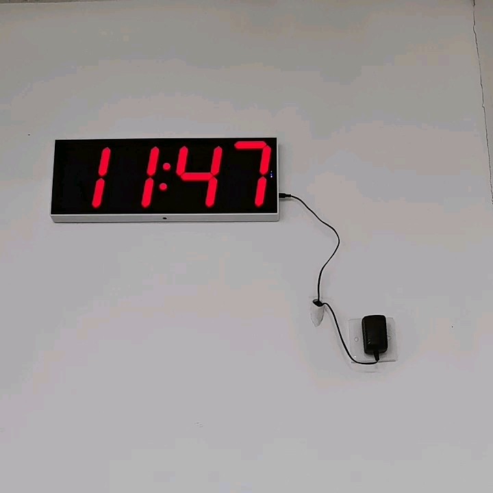 Large Digital Wall Clock For Gym You can adjust the brightness of
