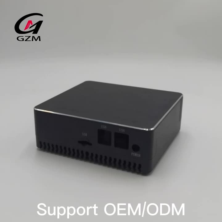 G39 Desktop Mini Itx Computer Case Pc Aluminum Electronic Enclosure For