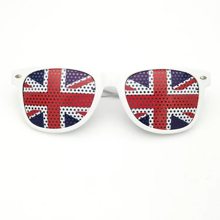 Sticker solar-powered, glasses, Birthday gift, Great Britain