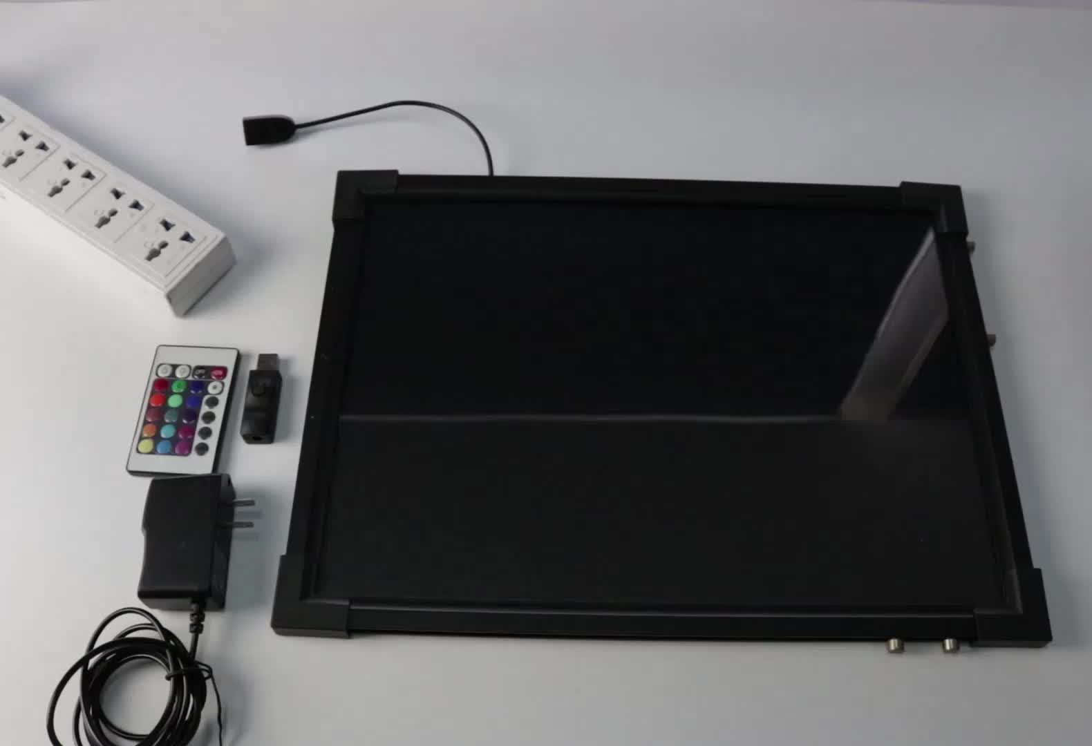 Aluminium Frame Digital Remote Neon Sign Led Writing Board Led Writing Message Board For