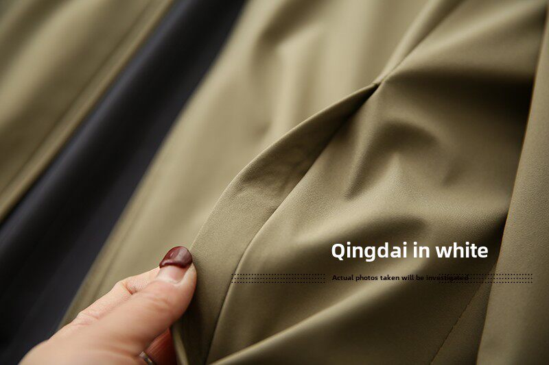 Классическая отворот Старый кадр серия Пересечение внешняя торговля мужской одежда фабрика вырезать хвост Вкус бизнес механическая обработка куртка осень                