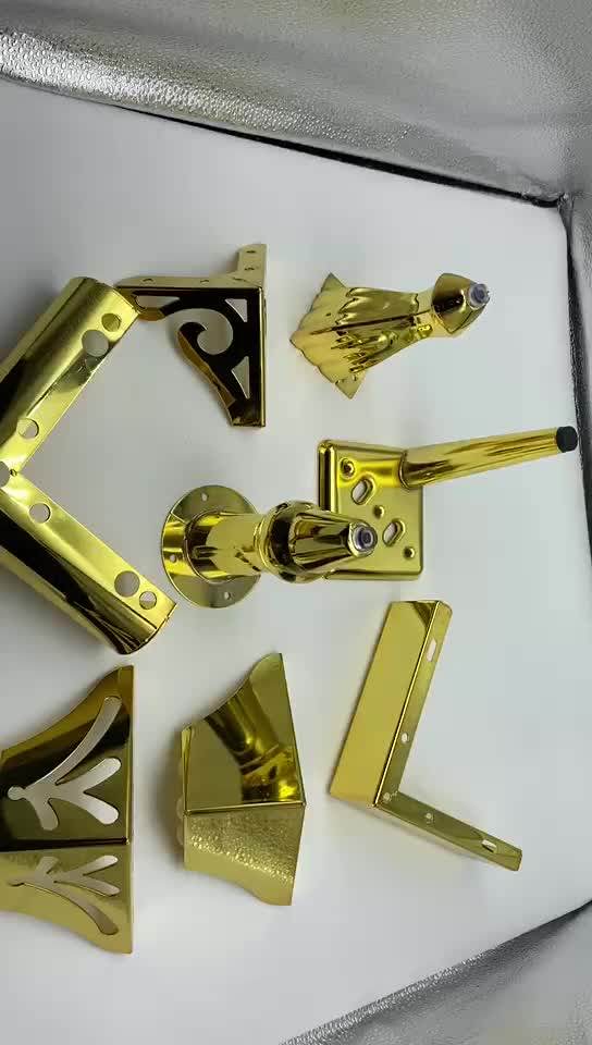 High Quality Chrome Metal Gold Legs Furniture Table Sofa Metal
