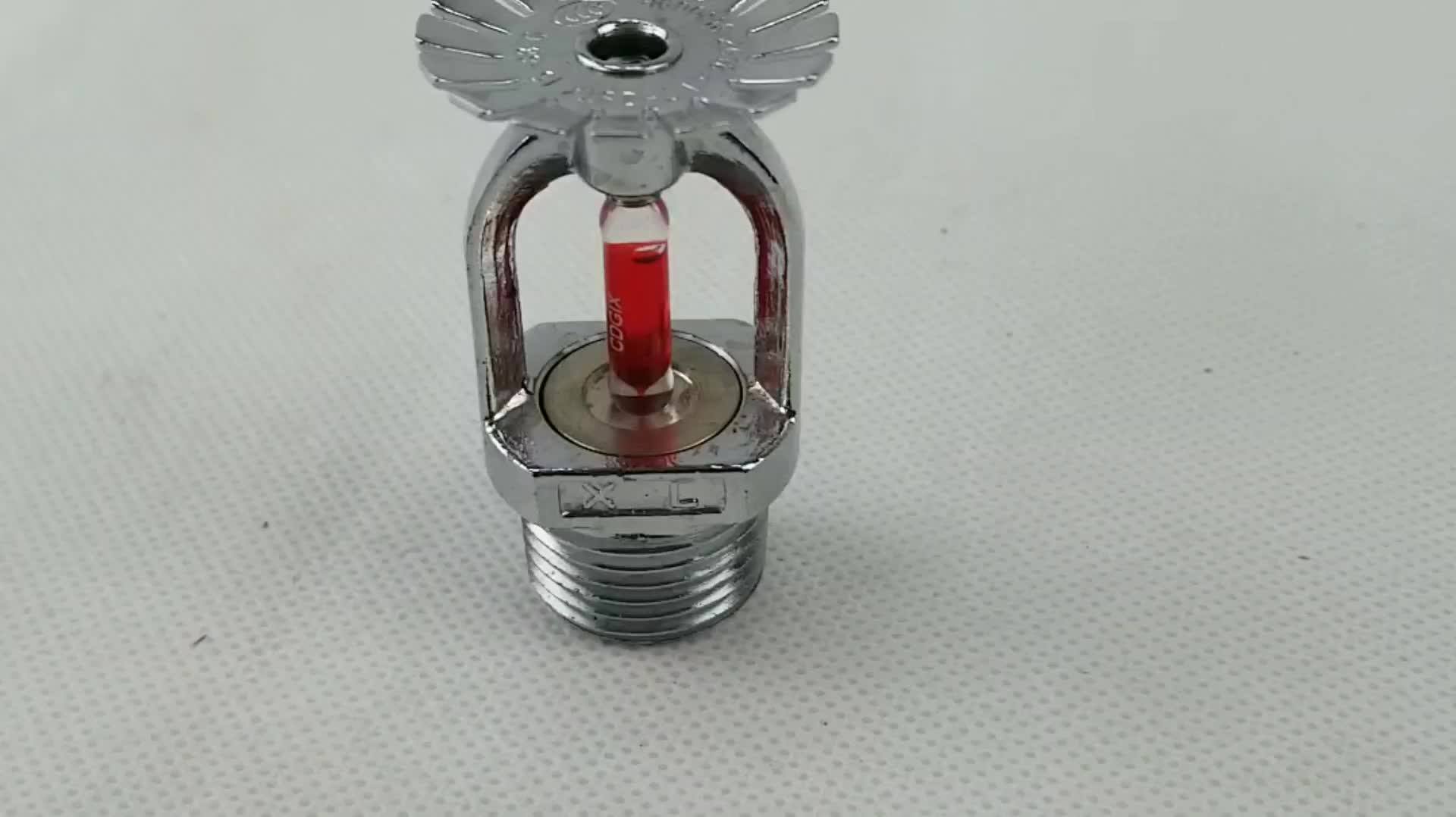 Standard Upright Fire Sprinkler Head 1/2npt 68 Centigrade (the Spray