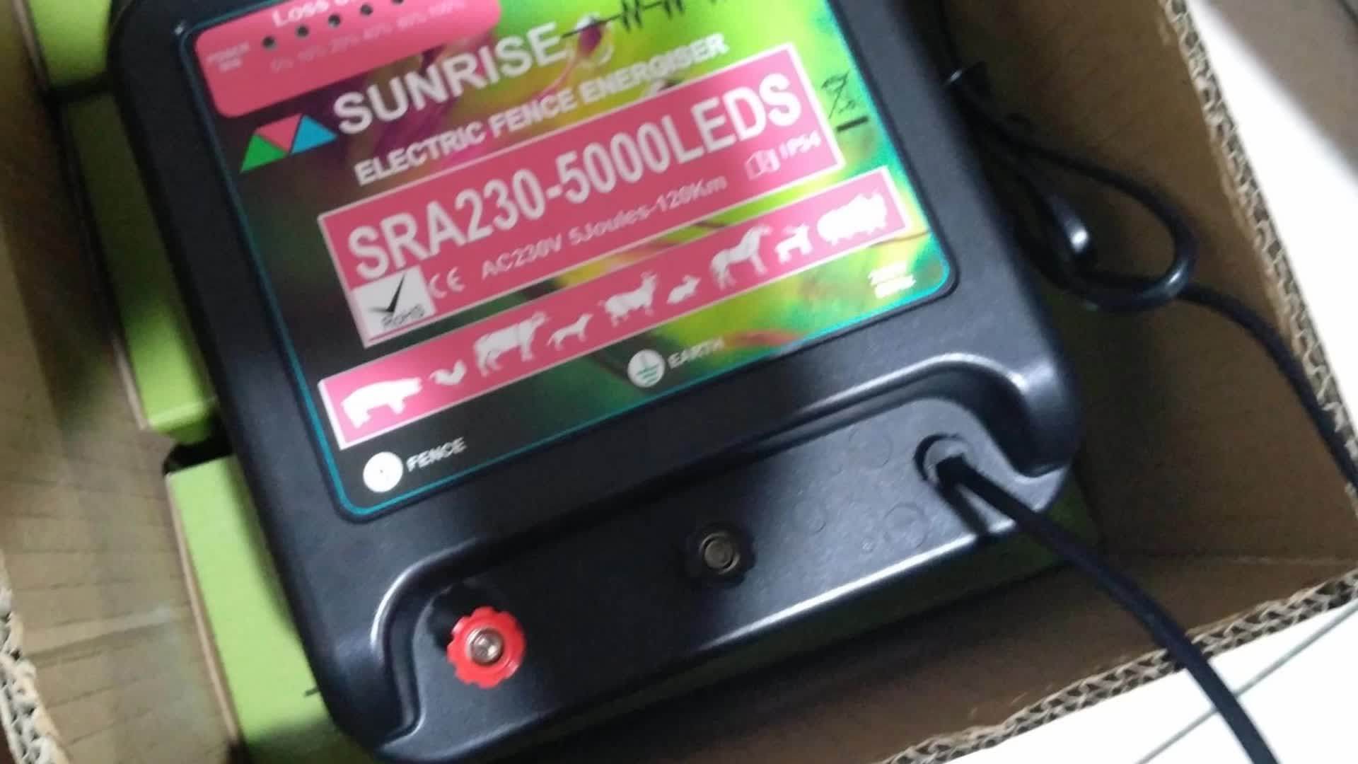 Waterproof Electric Fence Energizer & Electric Fencing System 7joules