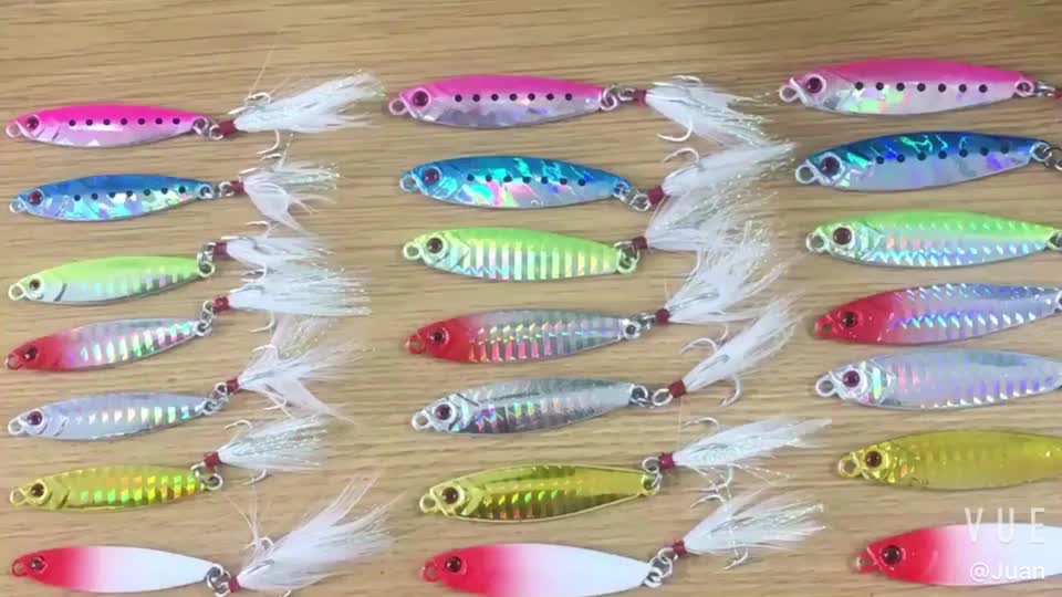 Lb101103 10g 15g 20g Lead Fishing Lure Baits Heavy Willow Leaves Metal