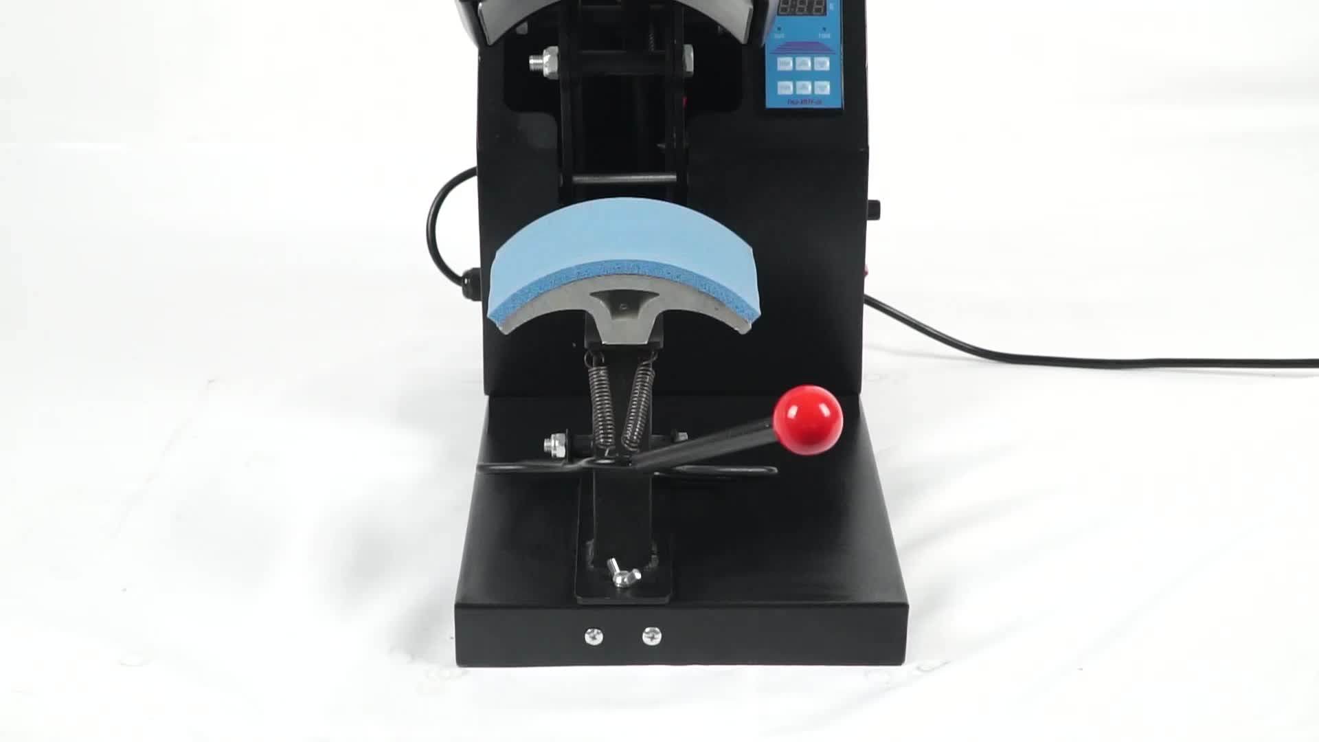 Hat Press Machine 3.5x5.9 Inch Curved Element Cap,Professional Transfer