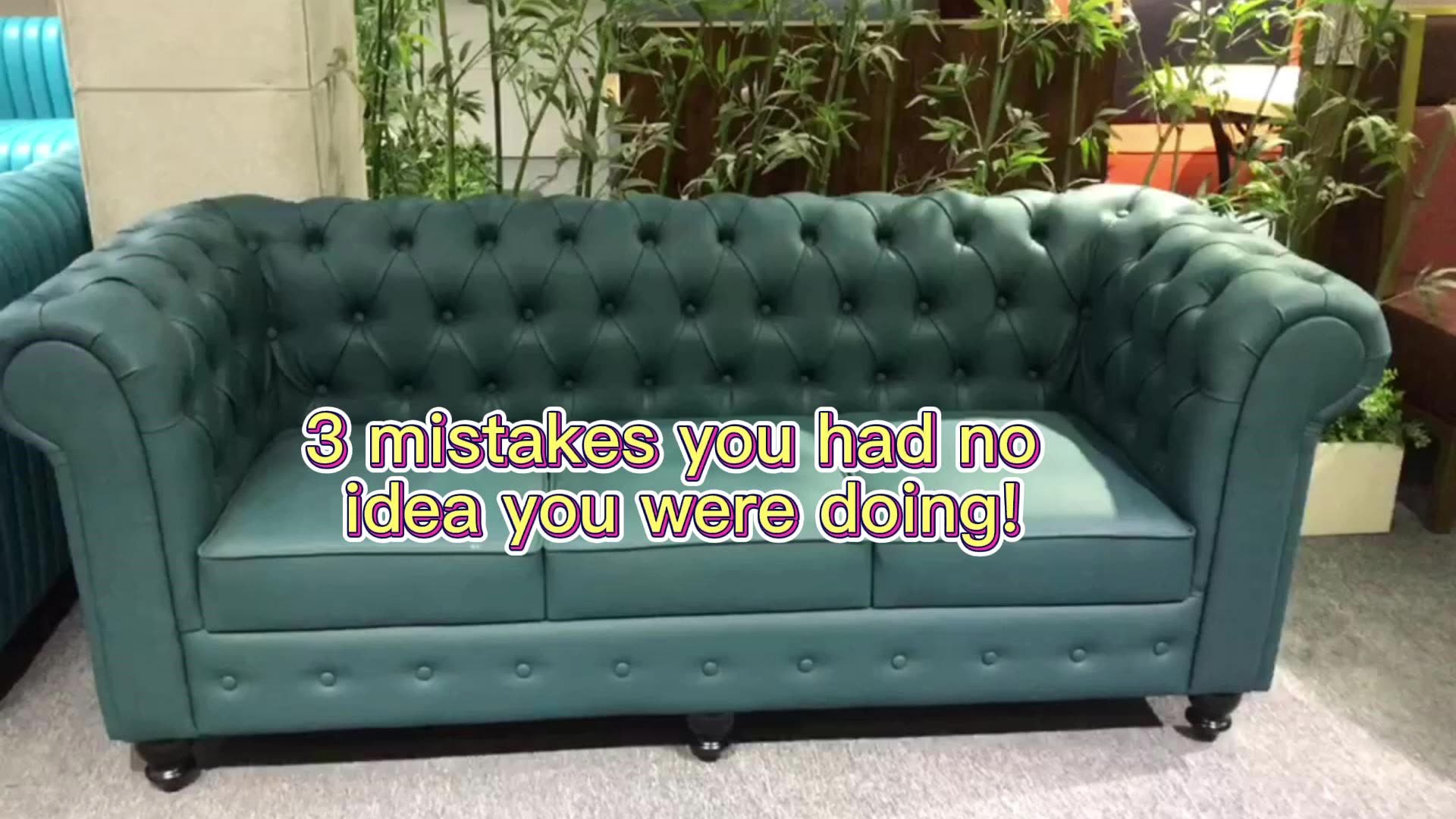 Commercial Furniture Night Club Bar Sofa Chesterfield Modern Luxury