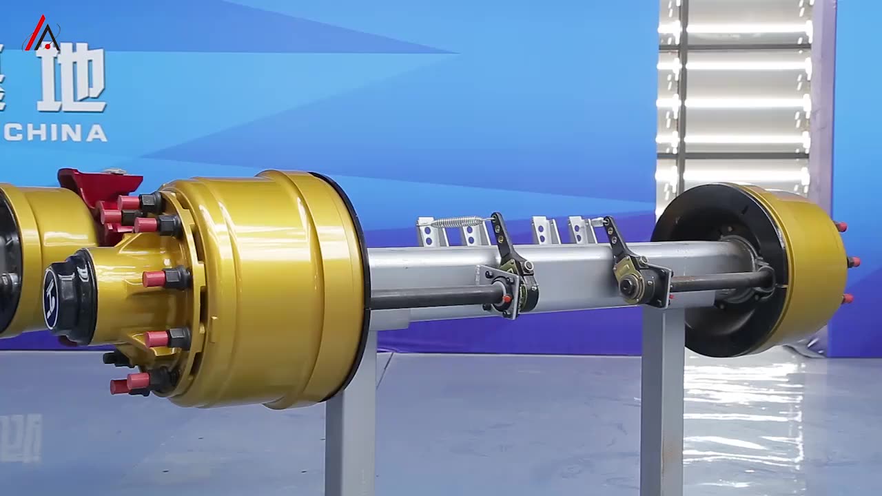 Manufacturers Direct Bpw Fuwa Heavy Duty Trailer Truck Axle Rear