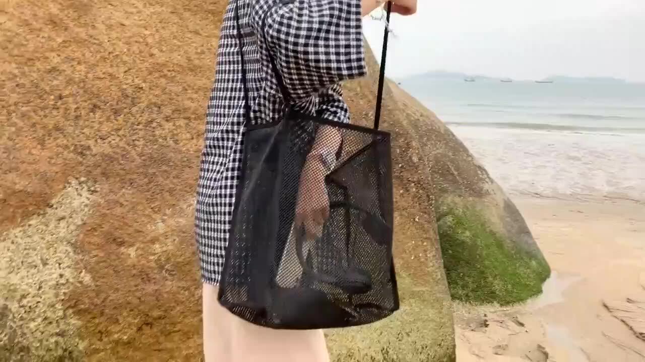 Acquista Borsa grande tote per donna con cerniera, borse eleganti in cotone, borse tote in tela per il college in Italia a partire da 71