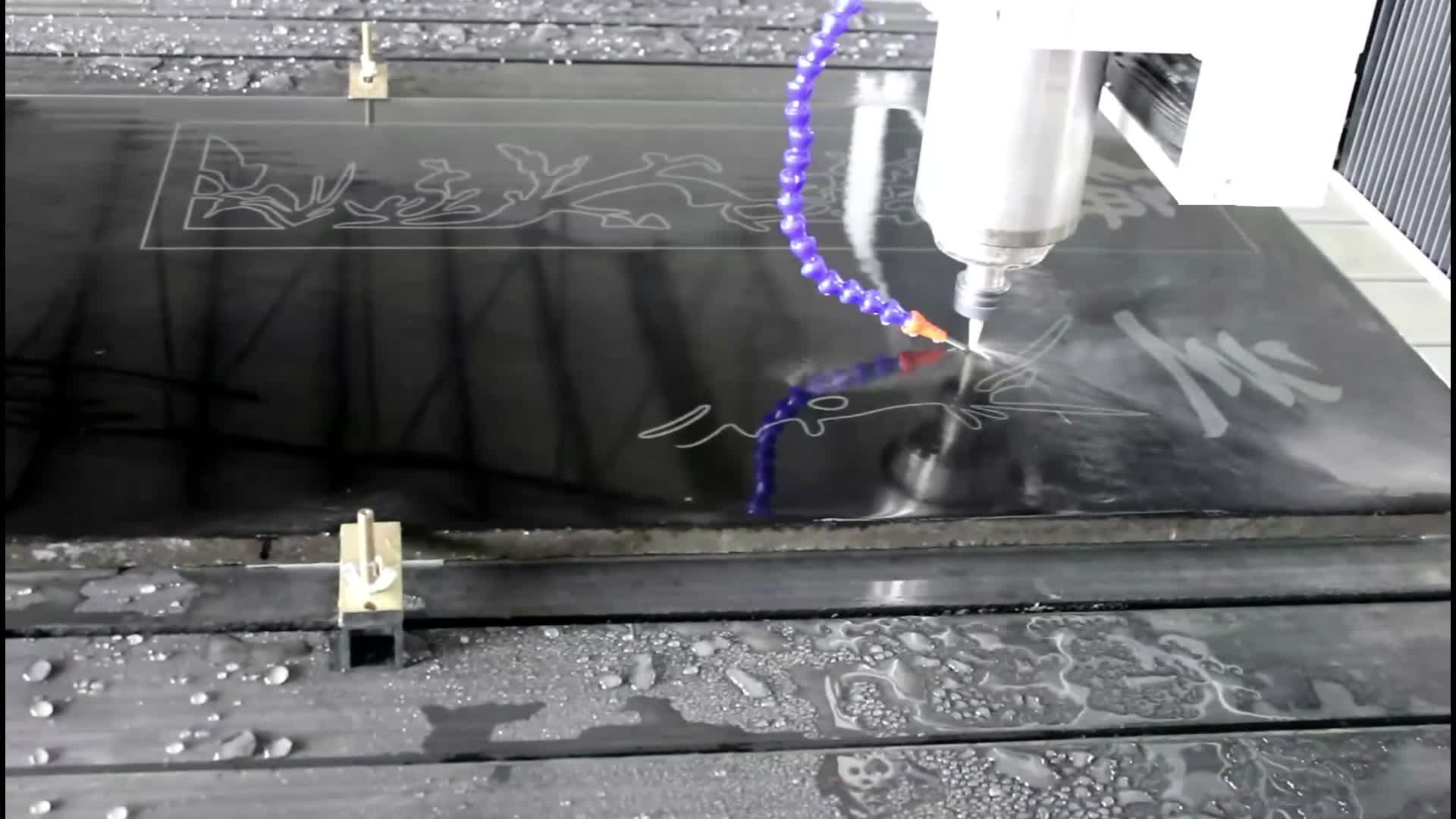 4*8ft Cnc Router Machine Marble Quartz Granite Stone Engraving And