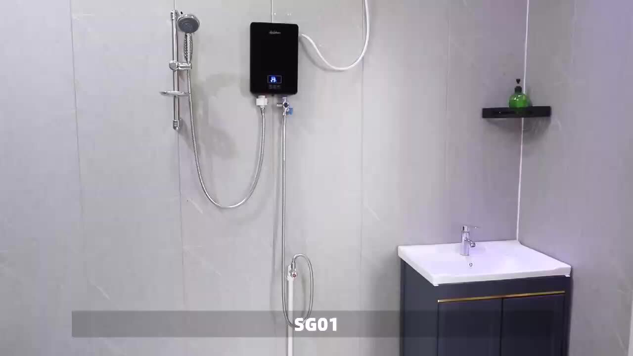 220v Manufacturer Smart Whole House Hot Geyser Shower Mini Bath