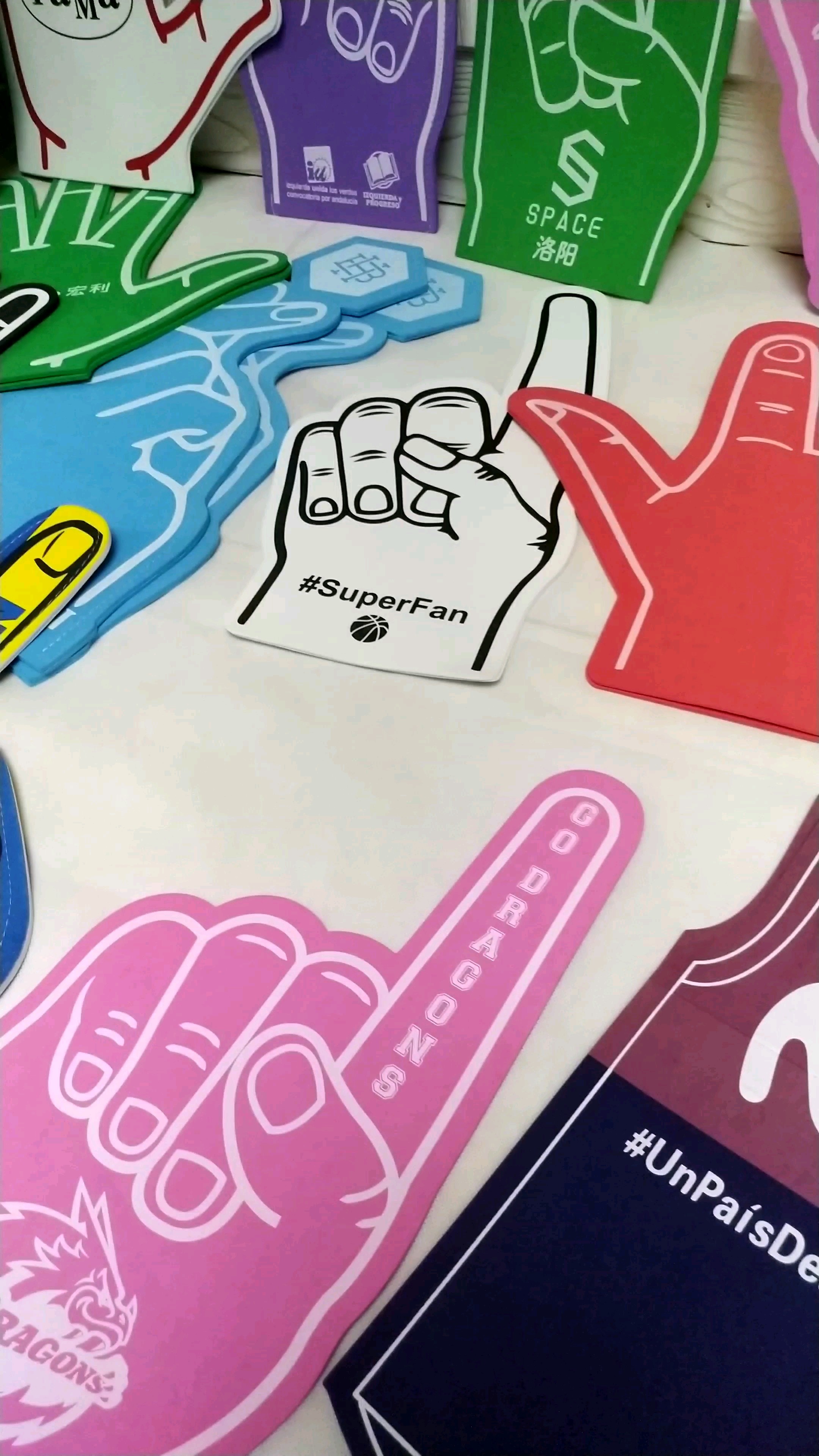 One Finger Foam Mini Hand For Concert Cheering,Mini Eva Custom Foam Finger Hands Buy Factory