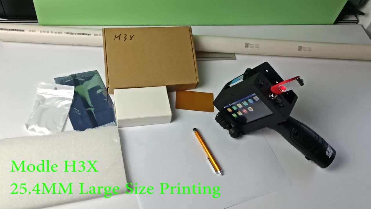 Portable Inkjet Printer For Plastic Bag Handheld Inkjet Printer For
