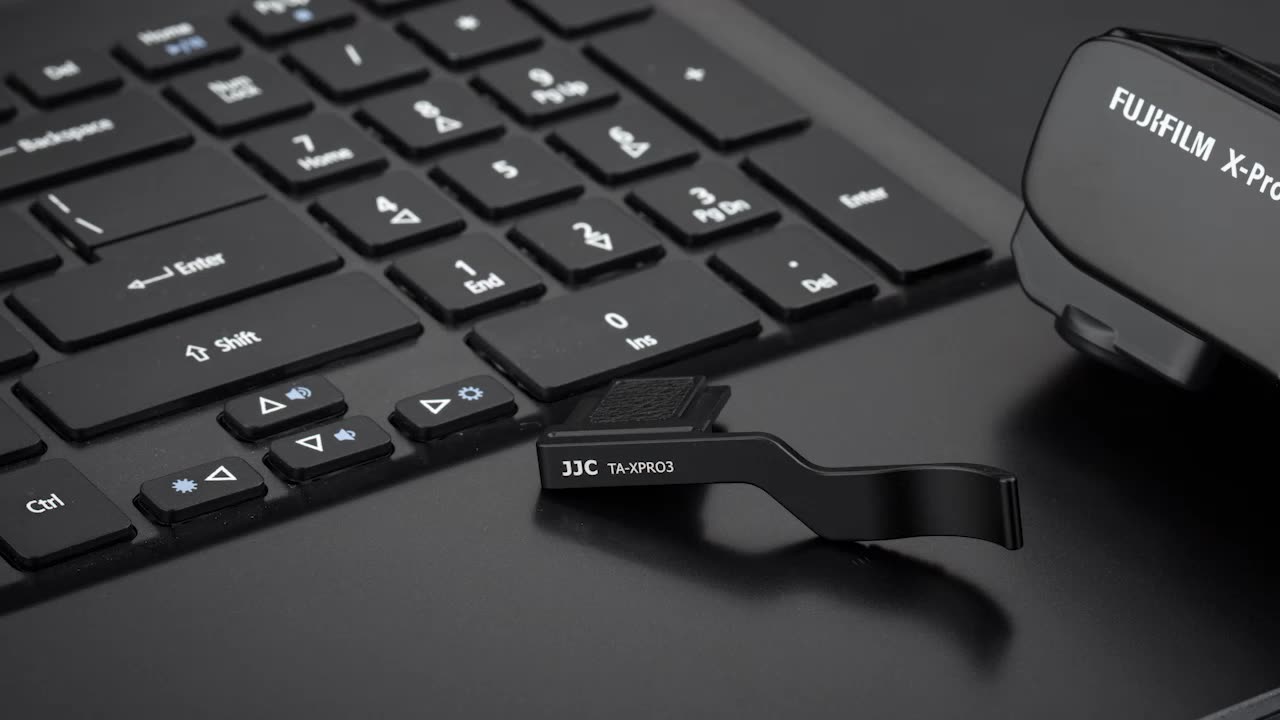 Fujifilm X-pro Series Thumbs Up Grip - Black Aluminium Alloy & Odm