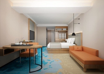 Guangzhou Pearl River New Town Tianhe Park MTR Station Lixi Hotel Seal of the Great Bed Room
