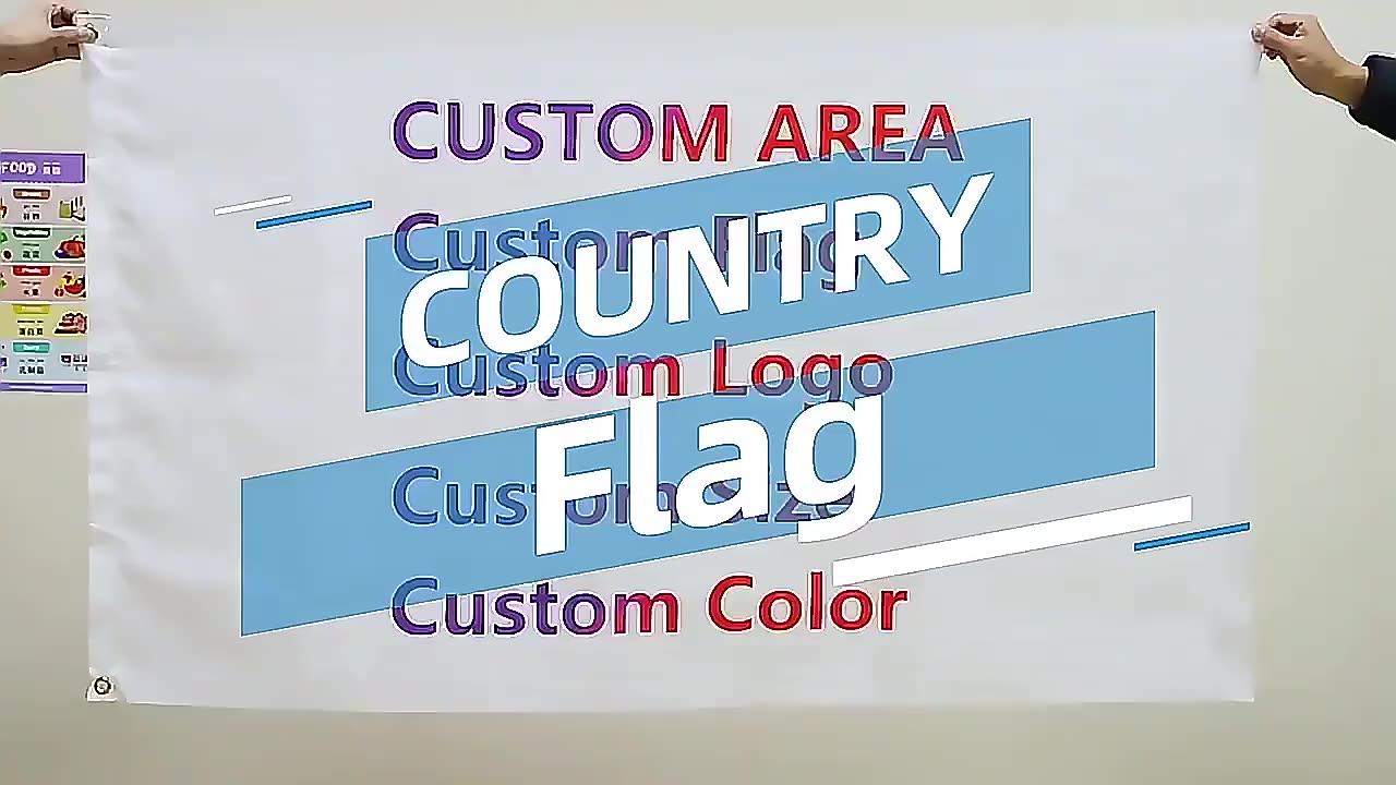 3*5ft National American Countries Flag Silk Screen Printing Usa