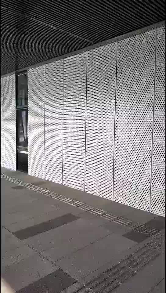 Sound-absorbing Panels Perforated Round Hole Plate - Buy Sound